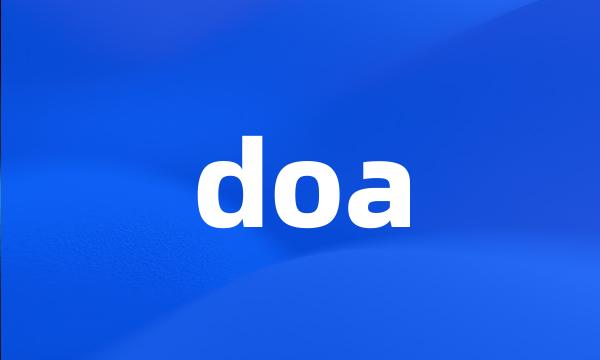 doa