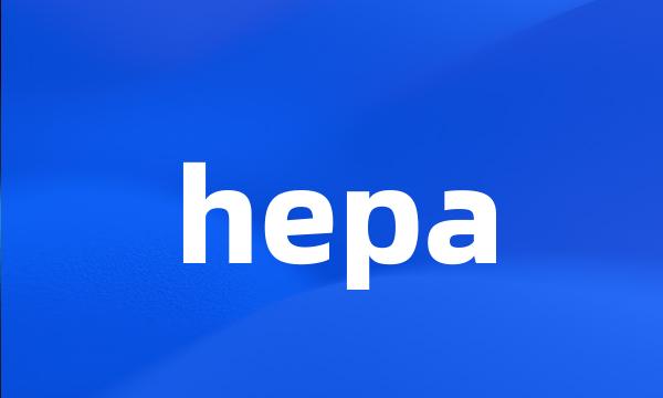 hepa