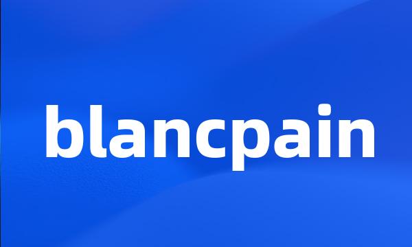 blancpain