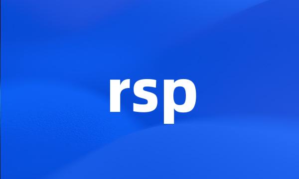 rsp