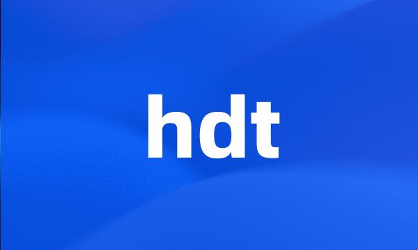 hdt