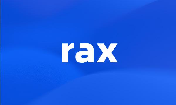 rax