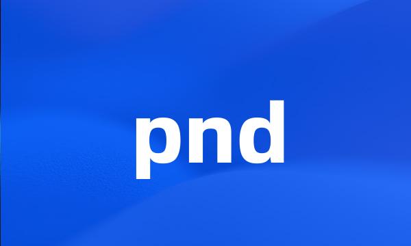 pnd