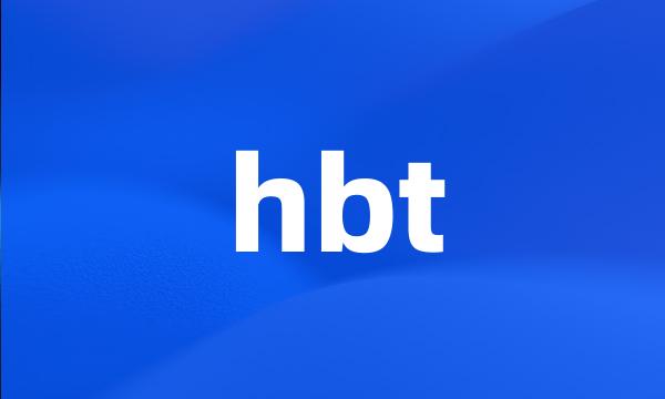 hbt