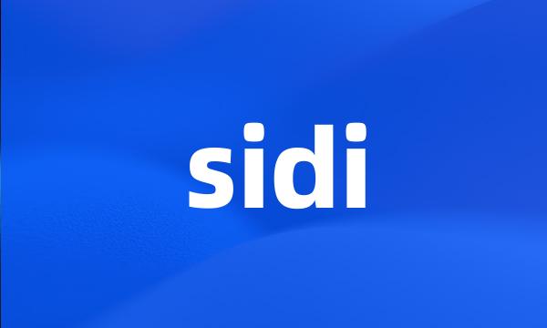 sidi