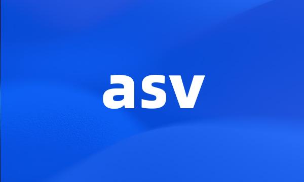 asv