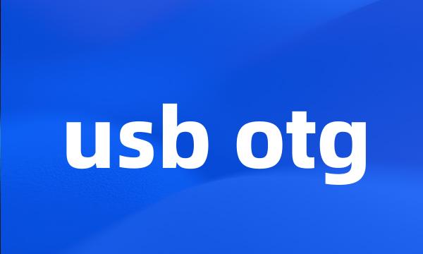 usb otg