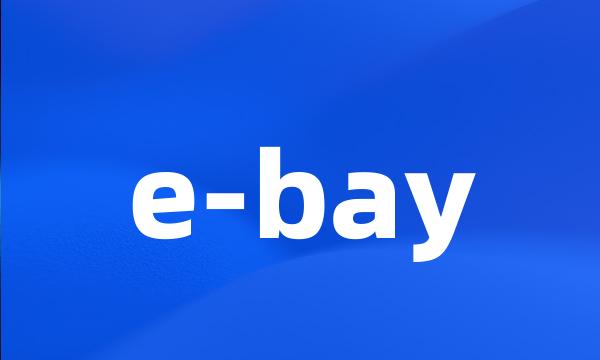 e-bay