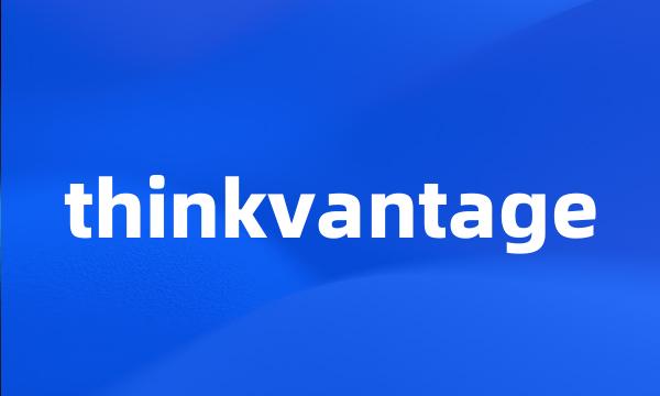 thinkvantage