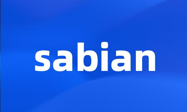 sabian