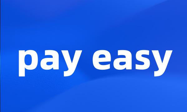 pay easy