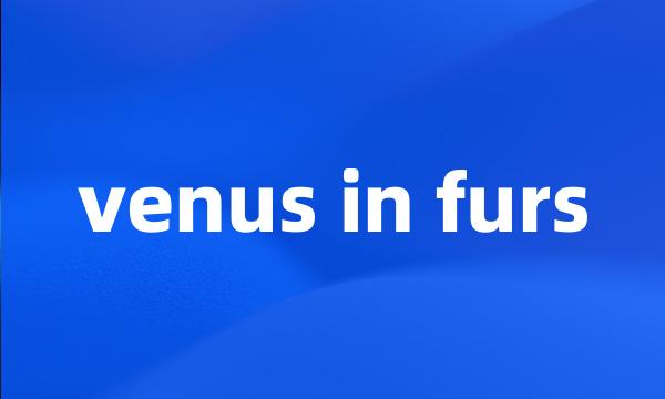 venus in furs