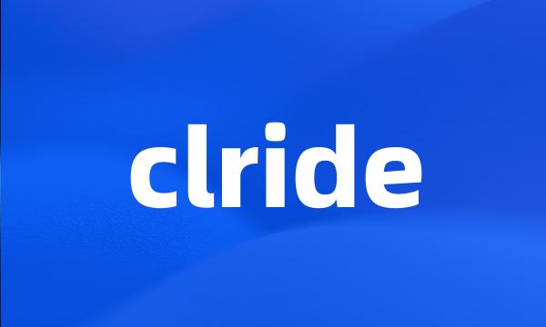 clride