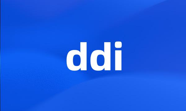 ddi