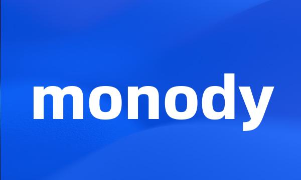 monody