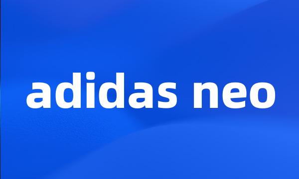 adidas neo