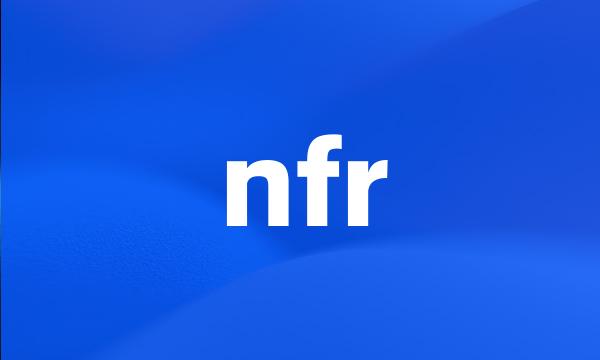 nfr