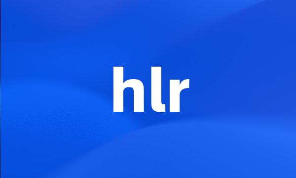 hlr