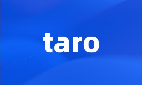 taro