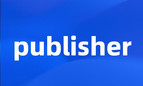 publisher