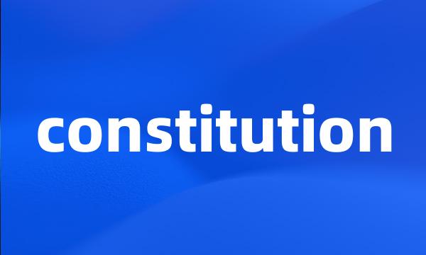 constitution