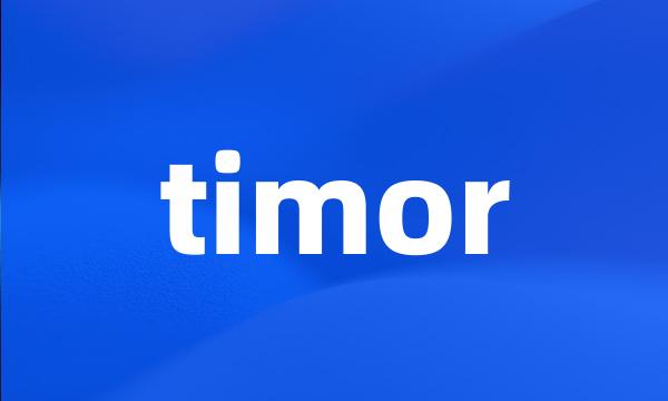 timor