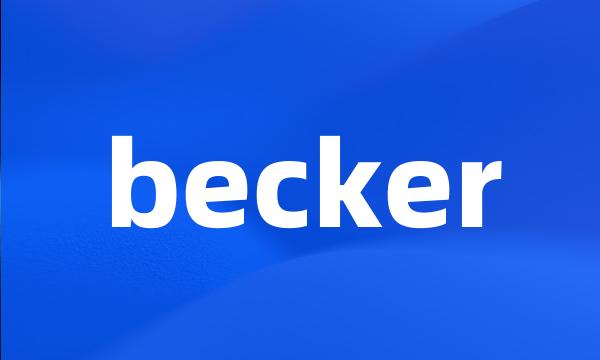 becker