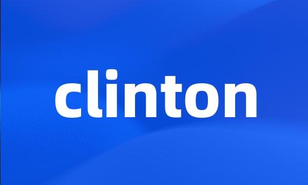 clinton