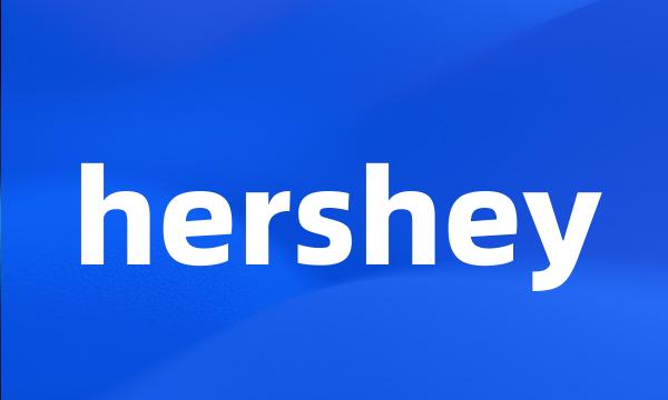 hershey