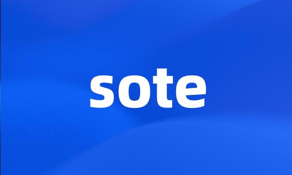 sote