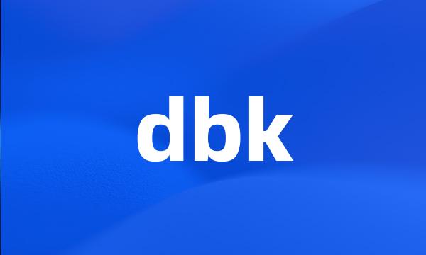 dbk