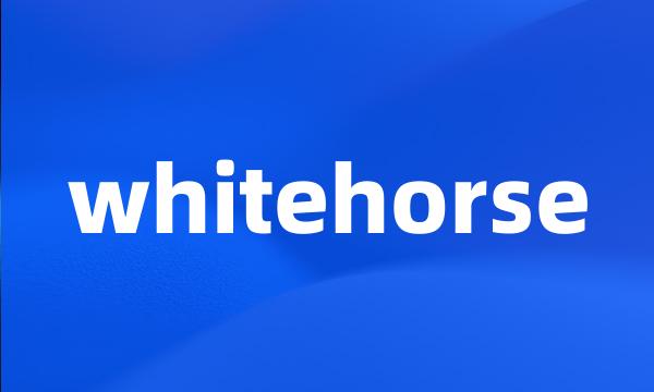 whitehorse