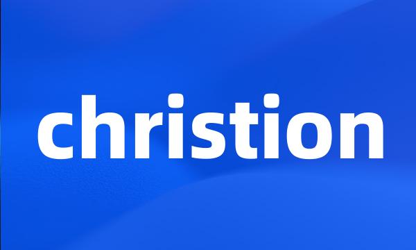 christion