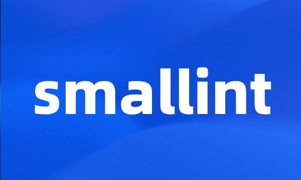 smallint