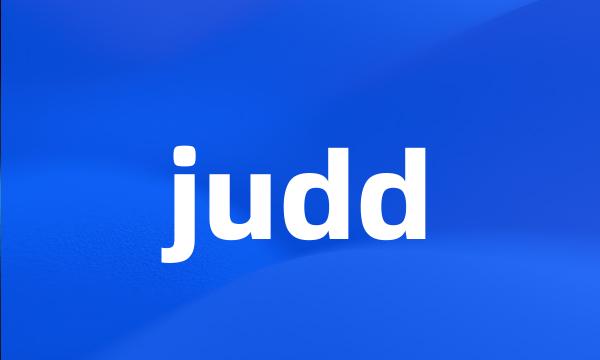 judd