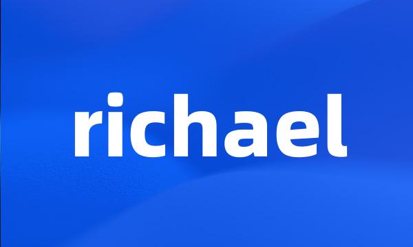 richael