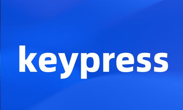 keypress