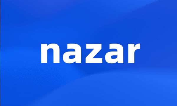 nazar