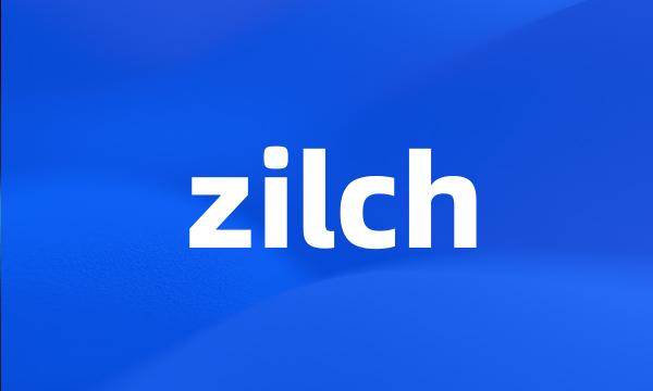 zilch