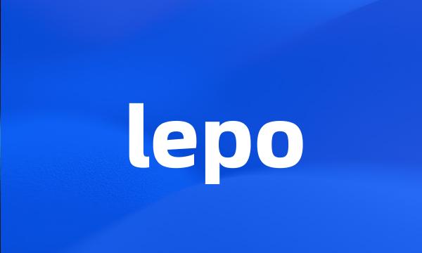 lepo