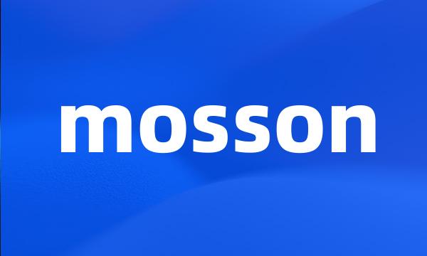 mosson