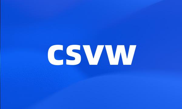 csvw