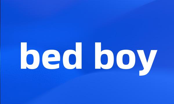 bed boy