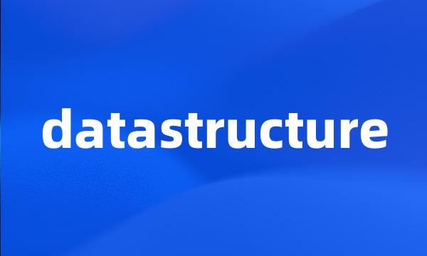 datastructure