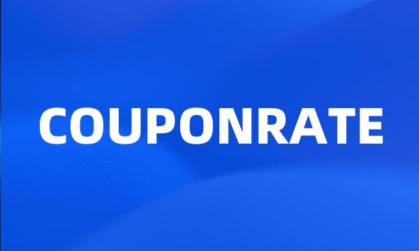 COUPONRATE