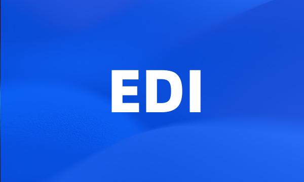 EDI