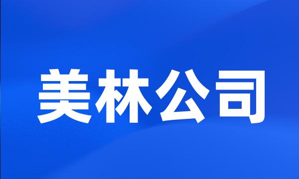 美林公司