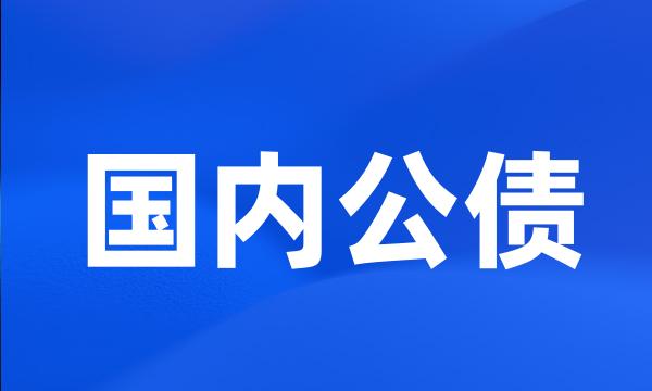 国内公债