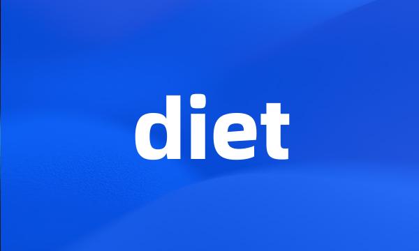 diet