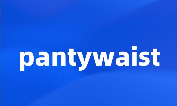 pantywaist